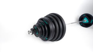 Cooper FitPack – Olympische Langhantel Set PU 200 kg