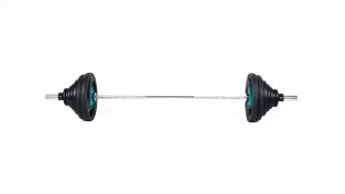 Cooper FitPack – Olympische Langhantel Set PU 150 kg