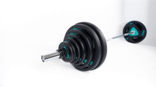 Cooper FitPack – Olympische Langhantel Set PU 150 kg