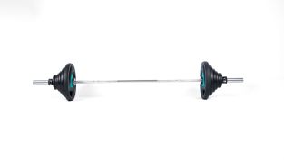 Cooper FitPack – Olympische Langhantel Set PU 100 kg