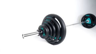 Cooper FitPack – Olympische Langhantel Set PU 100 kg