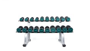 Cooper FitPack – PU-Hantelset 2,5–25 kg mit Ständer