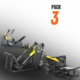 FitPack Technogym – Lower Body Pure Strength (Hack Squat, Hip Thrust, Leg Press)