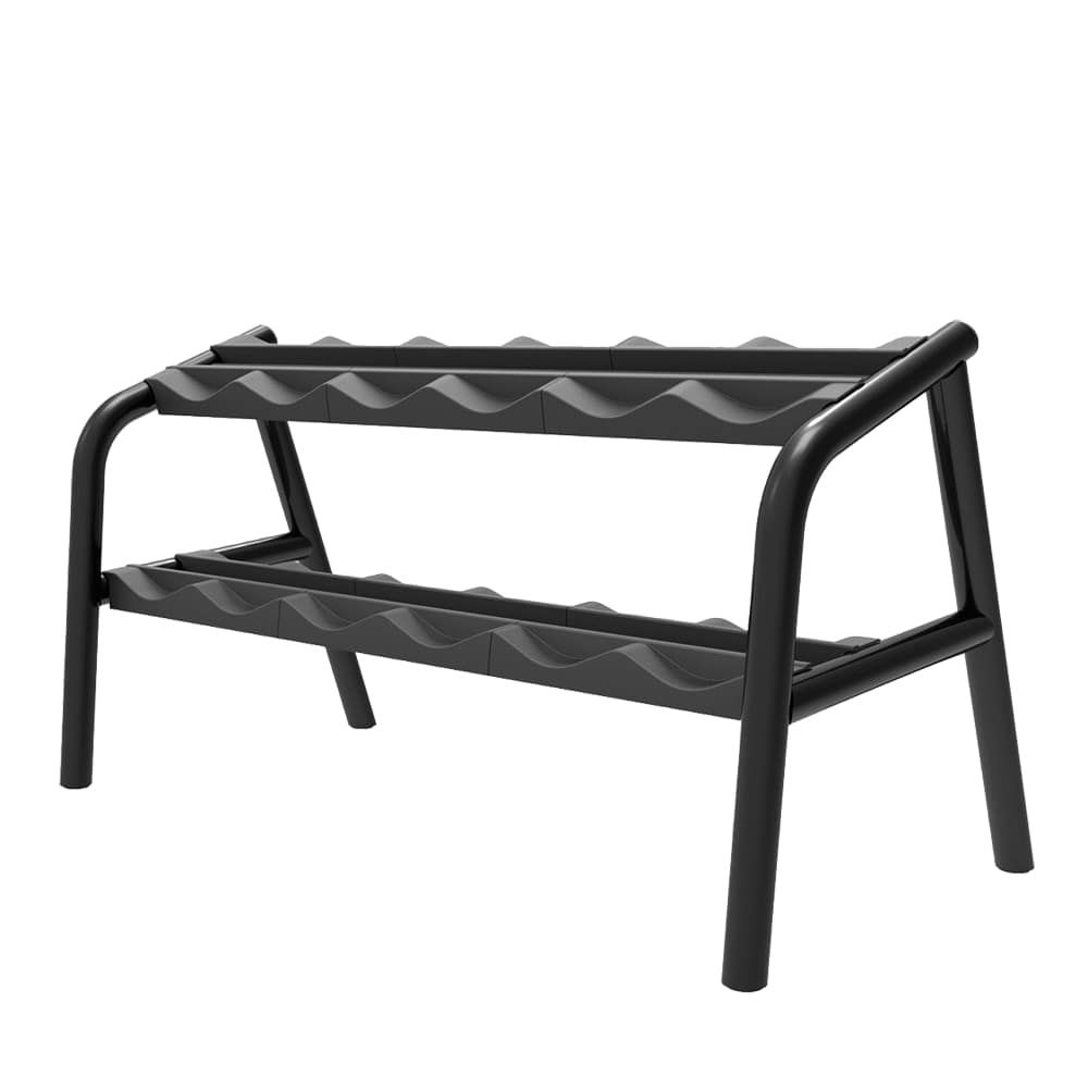 Urethane dumbbell rack Technogym Element