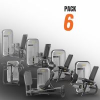 Technogym FitPack – Lower Body Circuit (Abductor, Adductor, Glute, Leg Curl, Leg Extension, Leg Press)